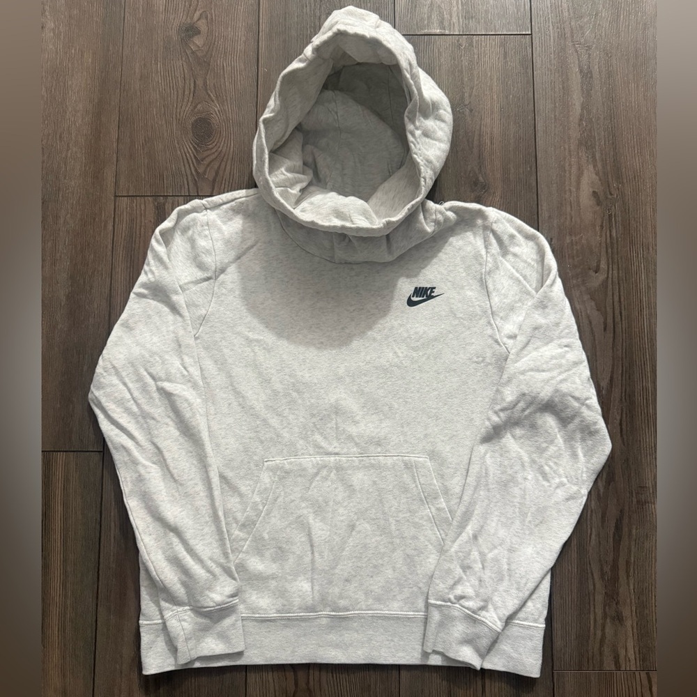 Nike Women’s Funnel Neck Hoodie Gray Pullover Size M